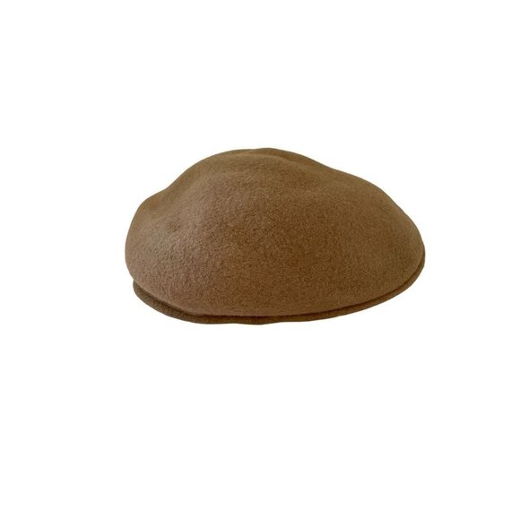 Eddie Bauer Kids Flat Newsboy Wool Cap Brown - Picture 1 of 5